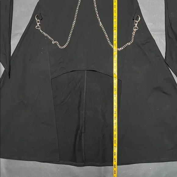 Killstar Malice in Chains Cloak Dress Black - Picture 13 of 13